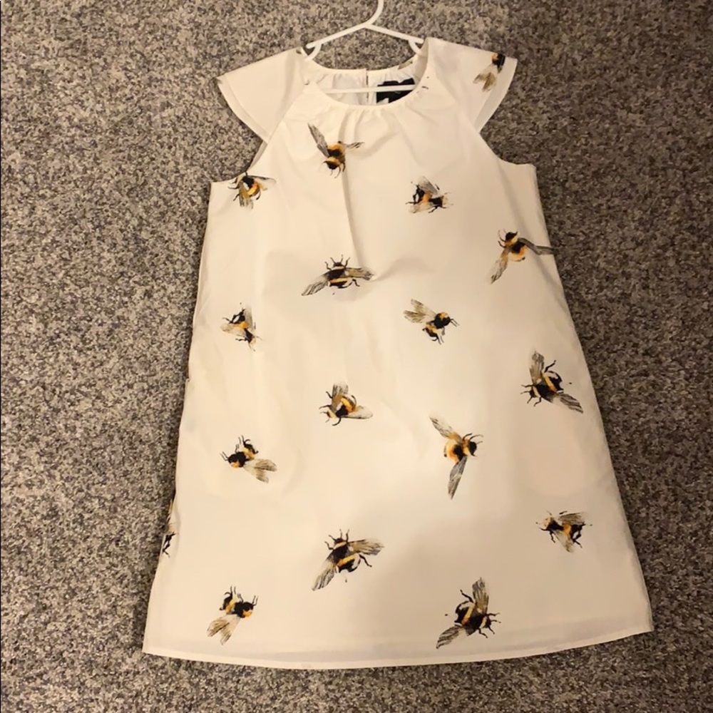 Bee pattern shift dress